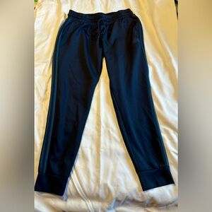 Women adidas navy joggers size large